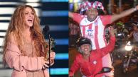 Shakira y los 'vales' de la moto que celebraron la estrella falsa del equipo barranquillero