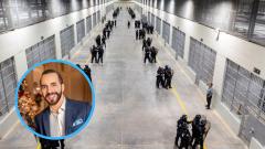 Imagen de la cárcel para 40.000 pandilleros / Nayib Bukele. 