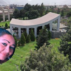 Patricia Palomino Pushaina, fallecida en Lima, Perú. // Cementerio de Huachipa, en Lima, camposanto adonde fue sepultada la mujer oriunda de Uribia.