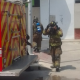 Máquina del cuerpo de bomberos de Barranquilla