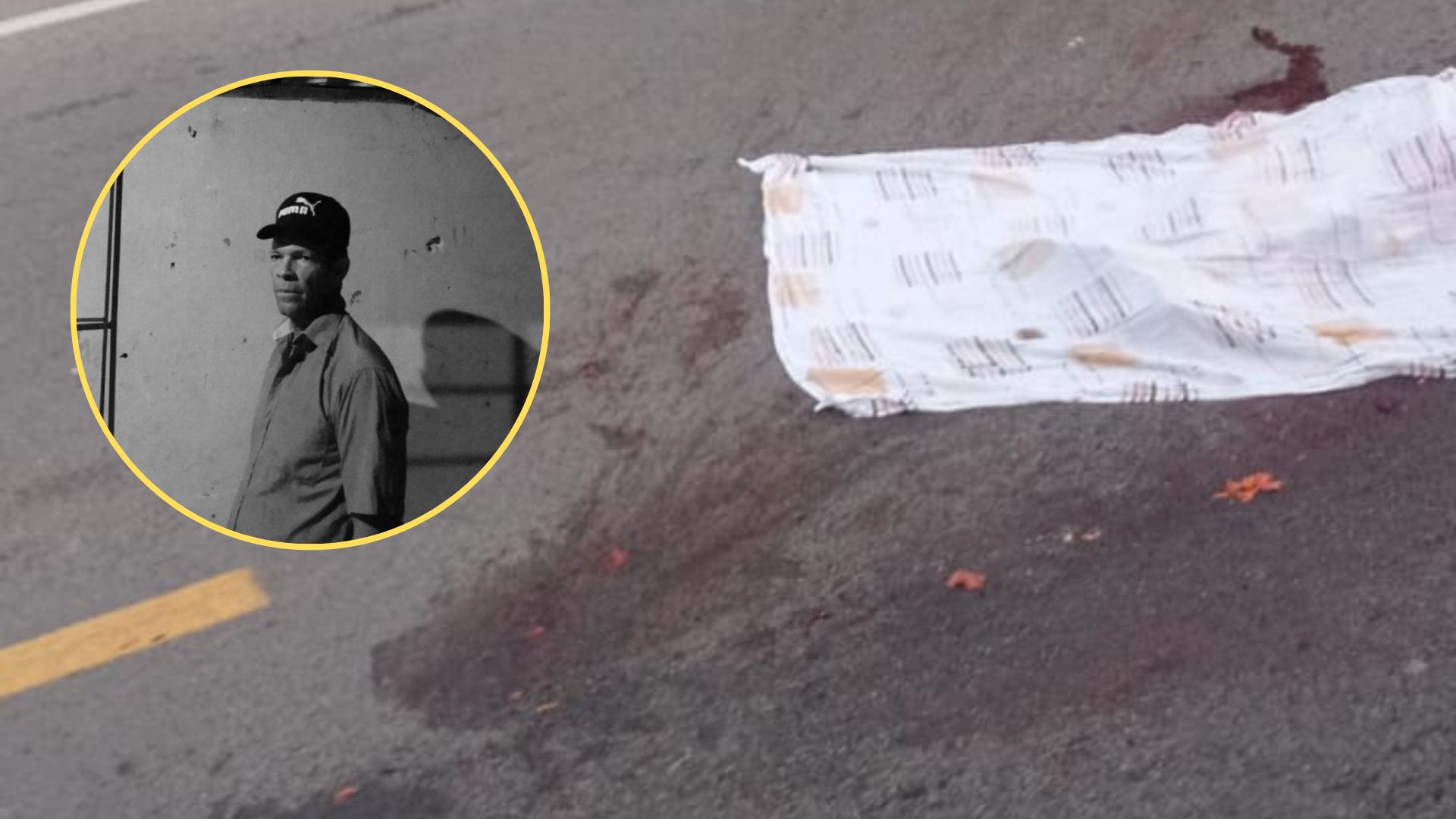 Accidente de carro fantasma en la vía Oriental