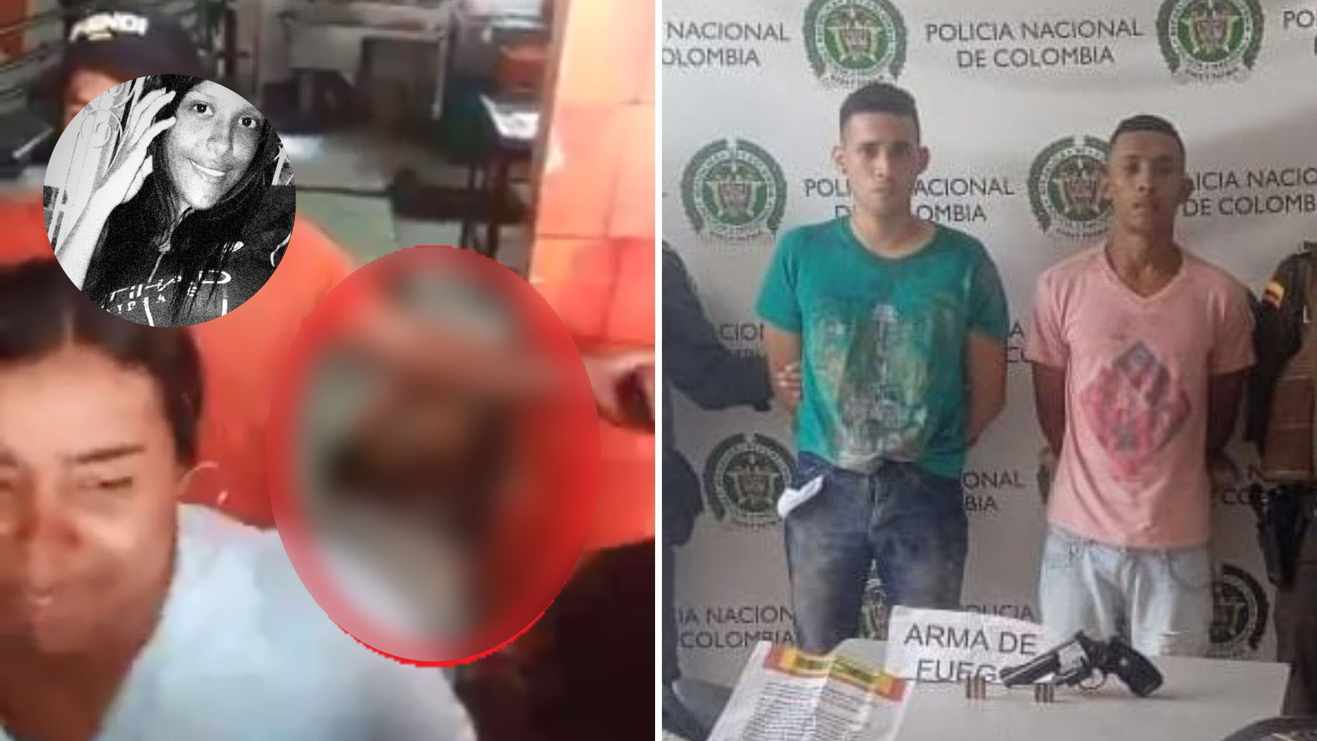 Sicarios mataron a cajera de asadero y fueron capturados cuando querían huir