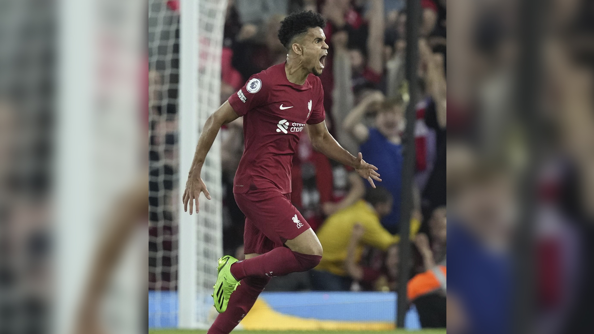 Luis Díaz anotó el gol del empate en el juego de Liverpool, que terminó 1-1 