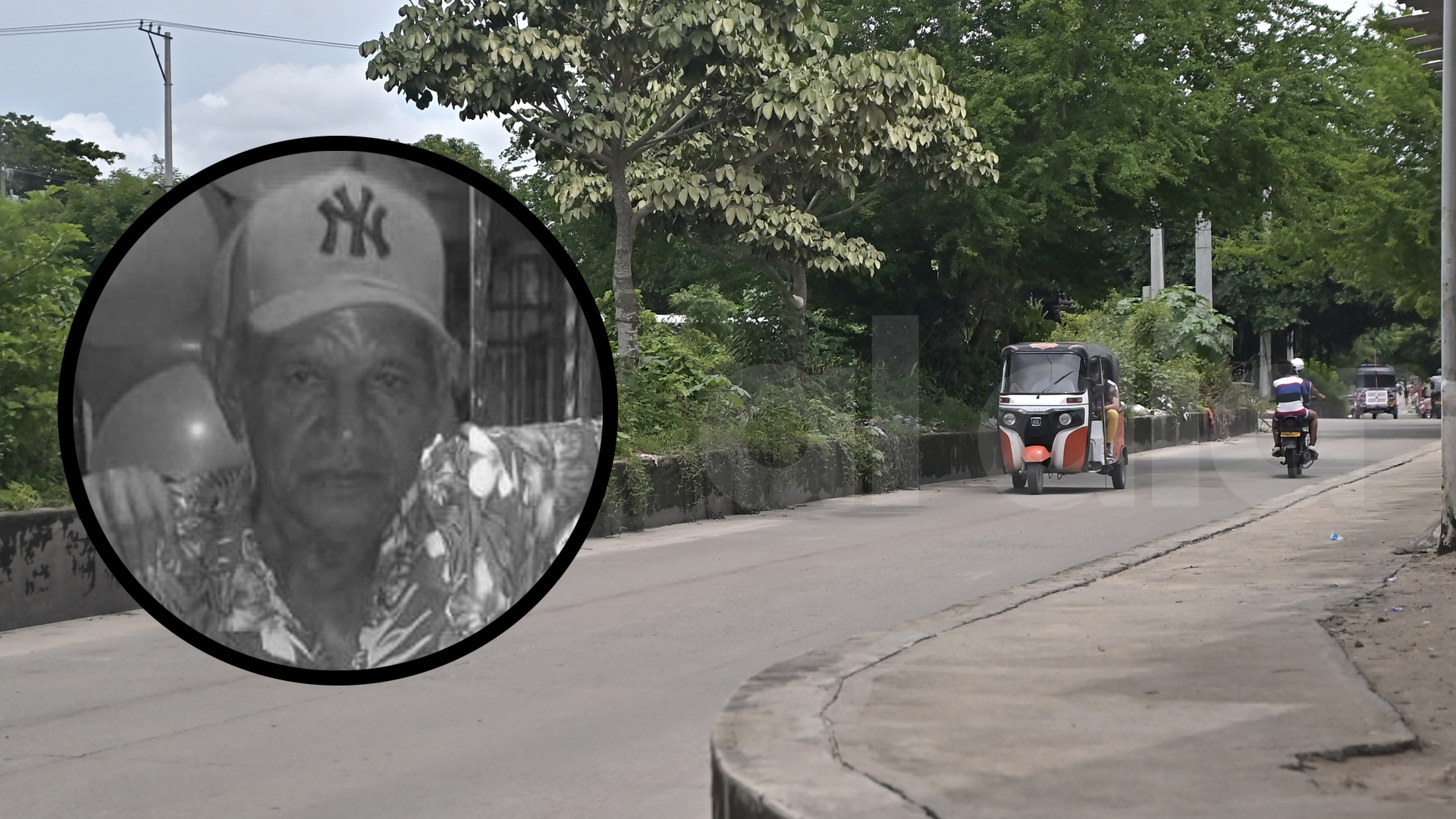 Barrio Don Bosco, en el lugar de lo sucedido.