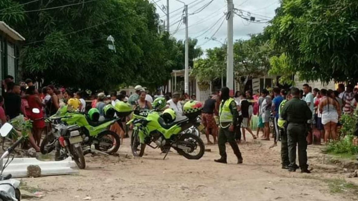 El hecho generó pánico en Malambo. 