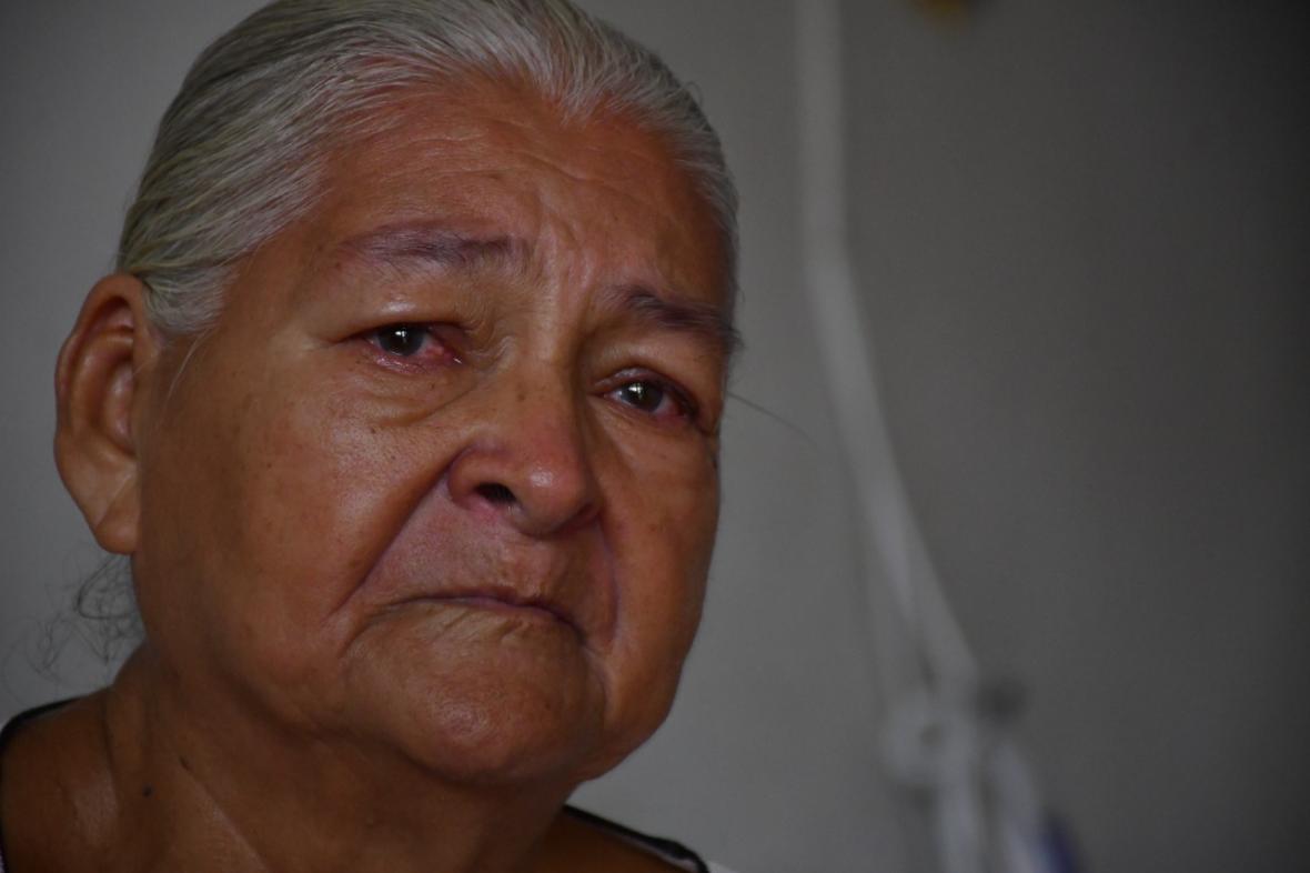 Yaneth Cabarcas, abuela de barrista asesinado.