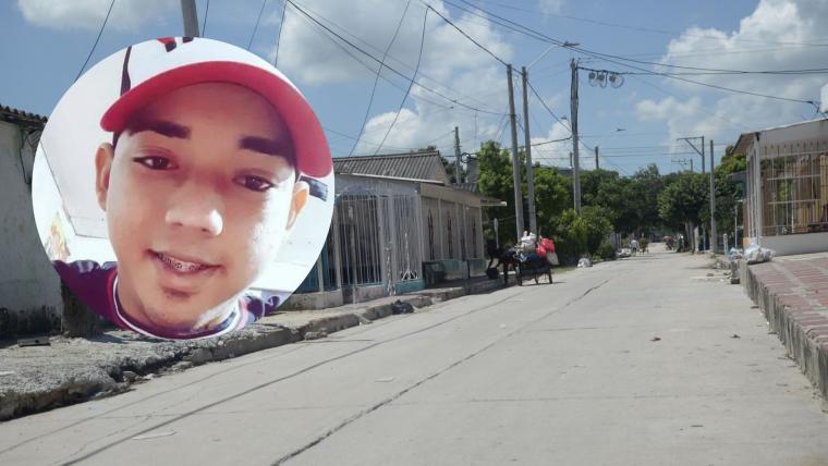 Jhon Brayan Ortiz, de 22 años, fue asesinado en este sector de Las Nieves.