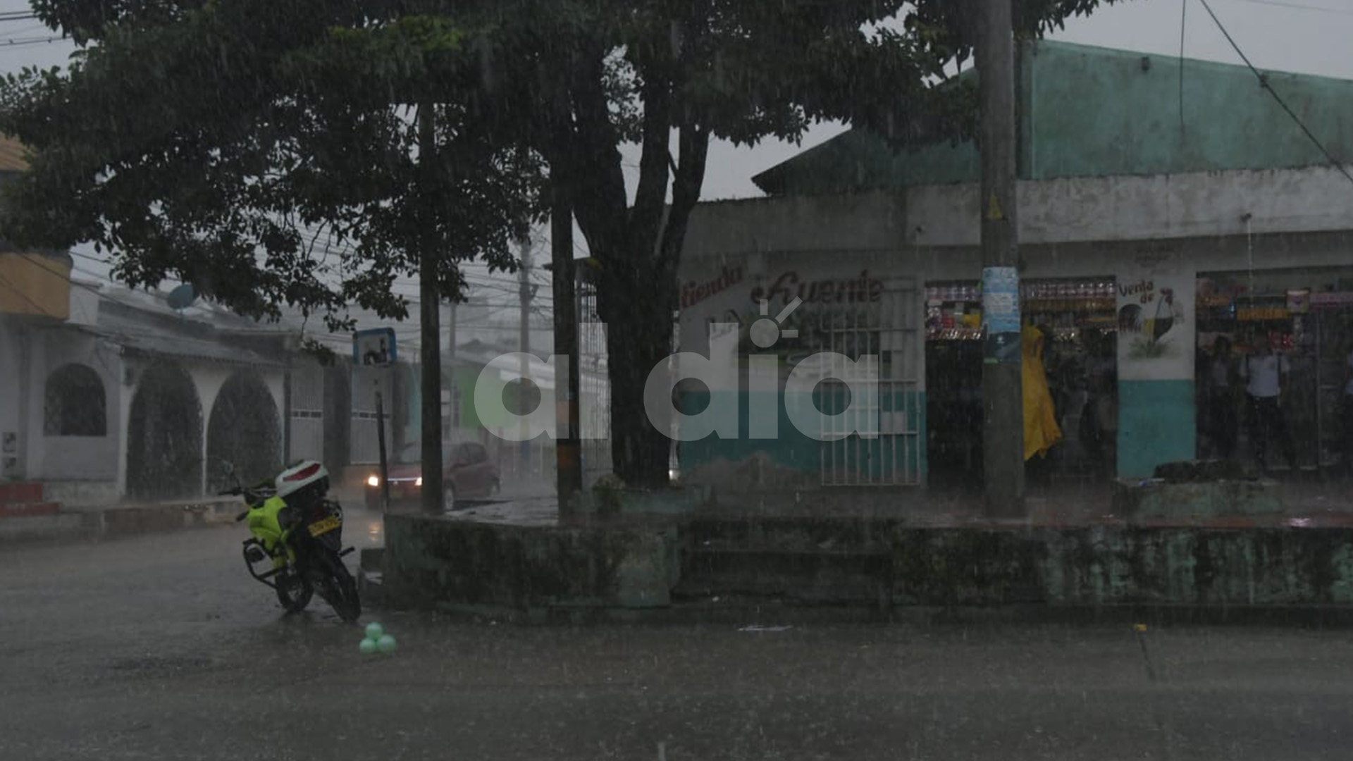 Lugar donde ocurrió el enfrentamiento a tiros que dejó a la menor baleada.