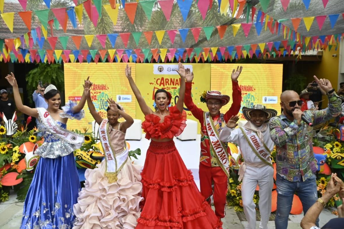 Natalia De Castro, reina del Carnaval de Barranquilla 2023. 