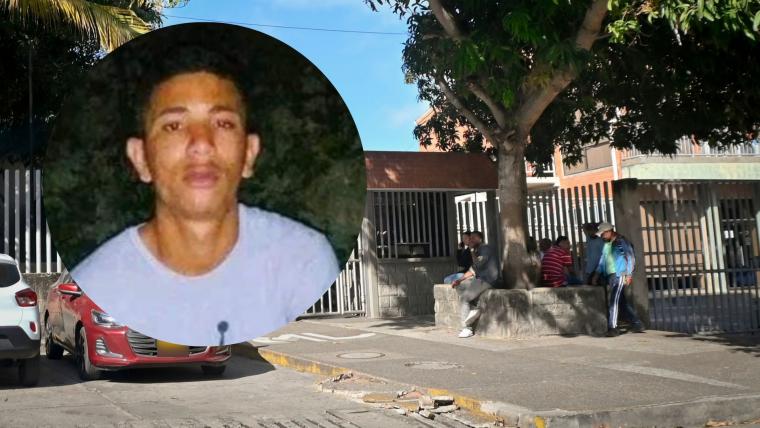 Breinner David Urruchurto Ávila, de 26 años, asesinado.