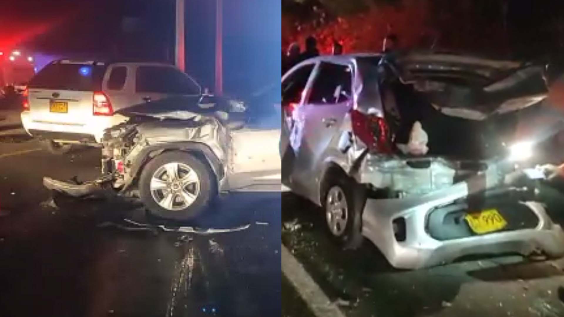 El accidente tuvo lugar en la noche de este martes. 