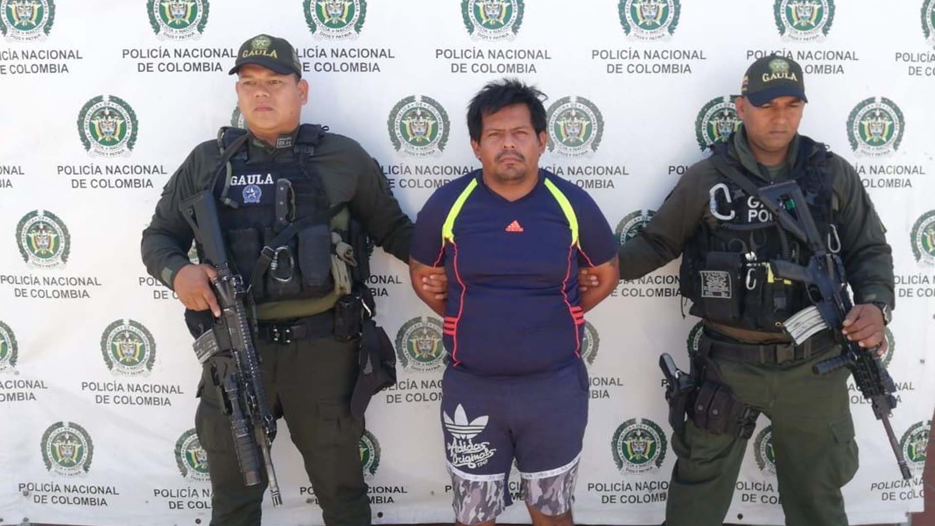 El detenido fue reportado en horas de la tarde de este martes