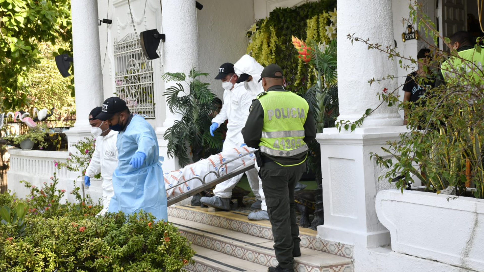 El levantamiento del cadáver