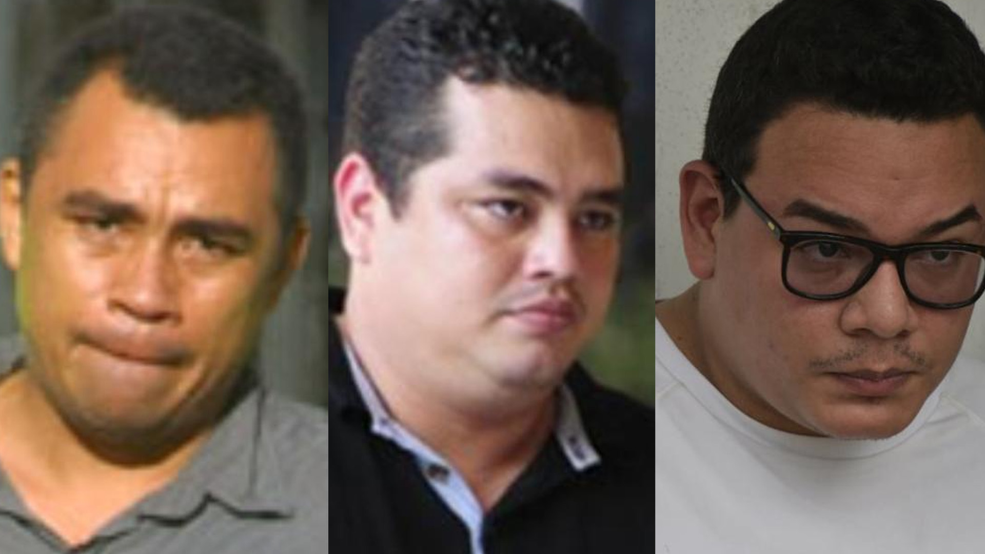 Juan Manuel y Brayan Borré Barreto. Al lado Mayger Borré Martínez, hijo de Juan Manuel.