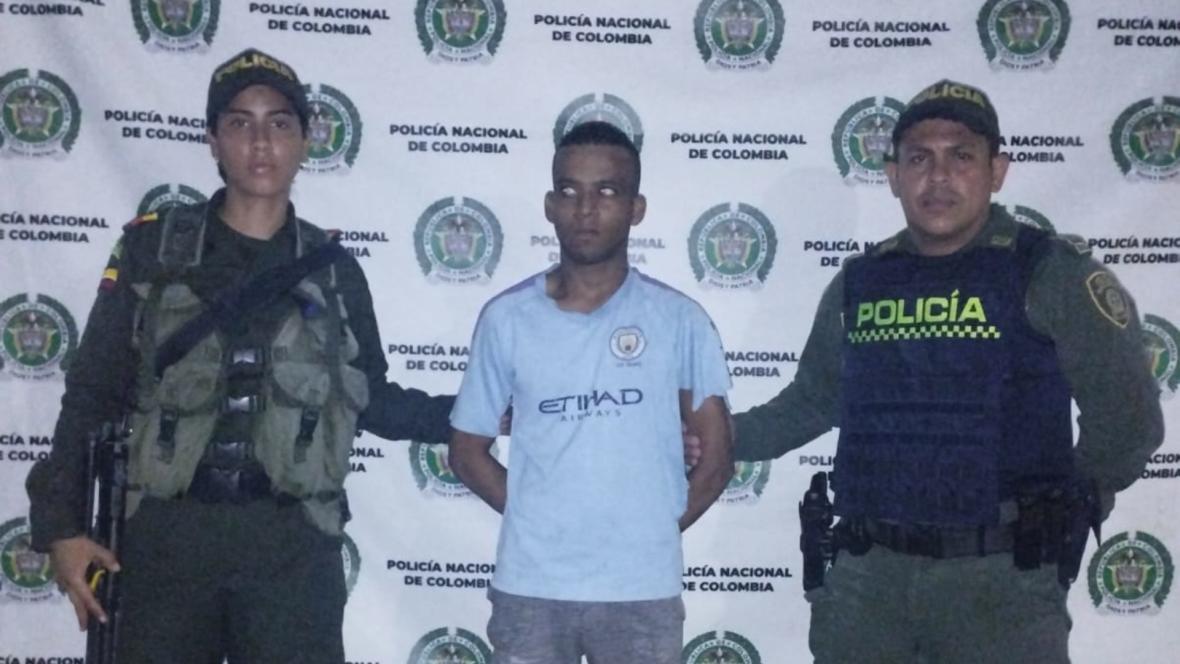 El hombre capturado por las autoridades en las últimas horas.