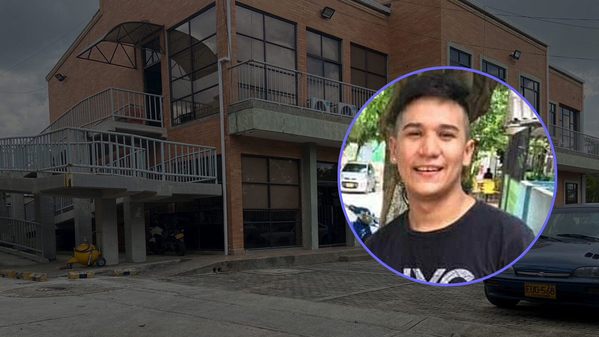 Uno de los jóvenes víctimas de los hechos