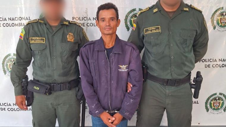 Hombre capturado en las últimas horas por las autoridades