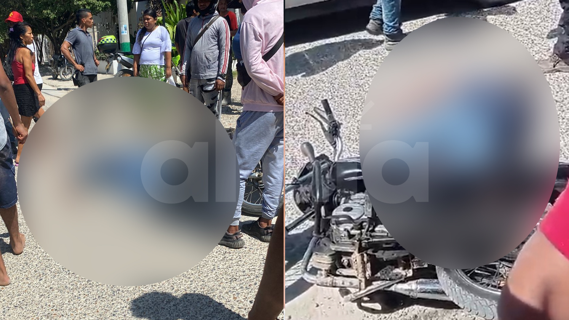 El hombre quedó abatido a mitad de una calle del municipio de Puerto Colombia