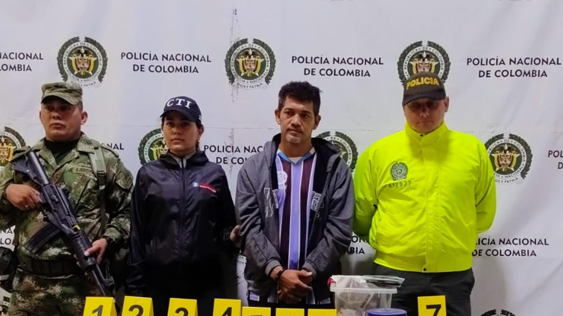Alias El Profe quedó a disposición de las autoridades judiciales tras ser capturado
