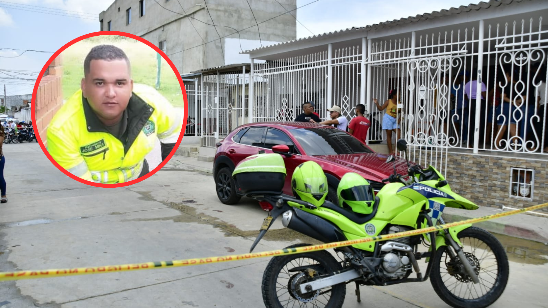 El policía víctima de los hechos