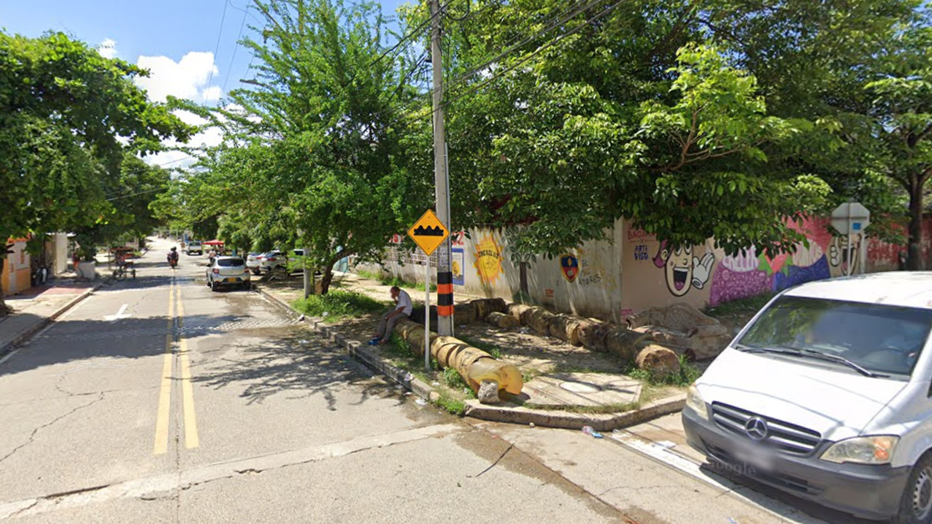 Lugar próximo a los hechos