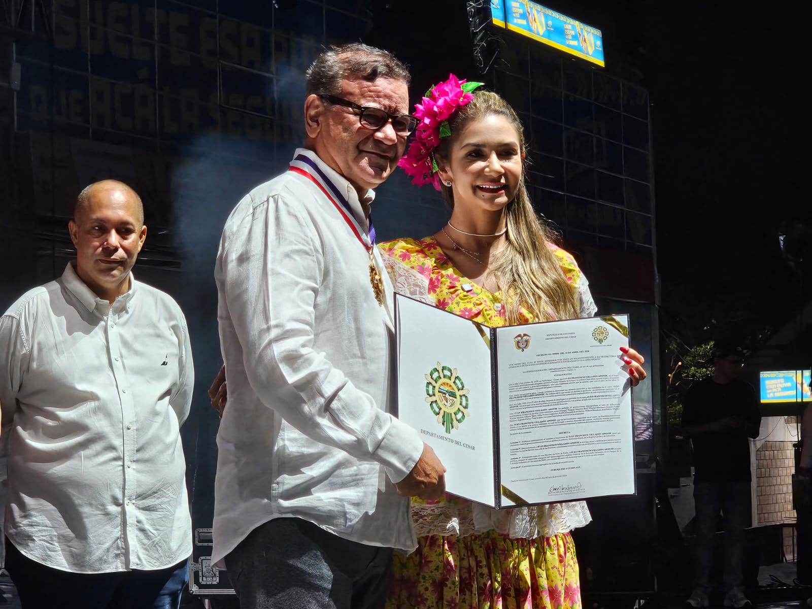 Iván Villazón recibe la exaltación