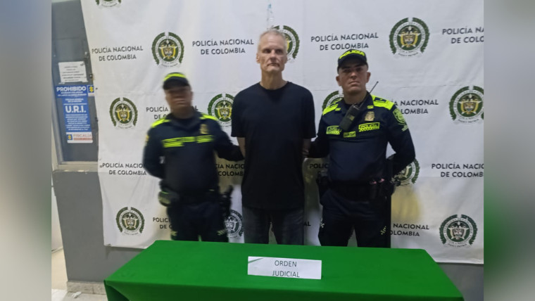 El sujeto detenido quedó a disposición de la autoridad competente