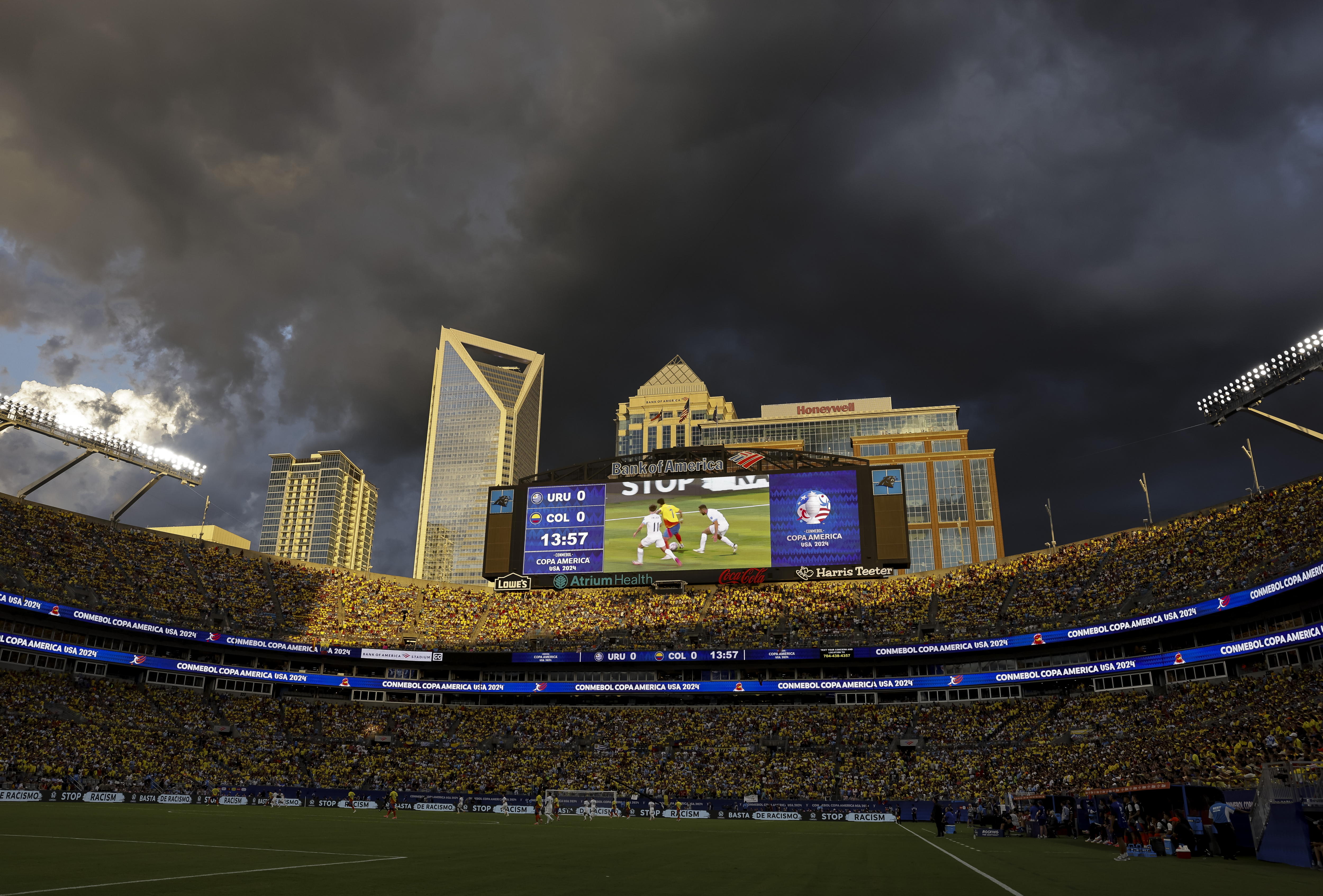 El estadio lleno para el Colombia vs. Uruguay