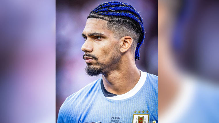 Ronald Araújo, jugador de la selección Uruguay.