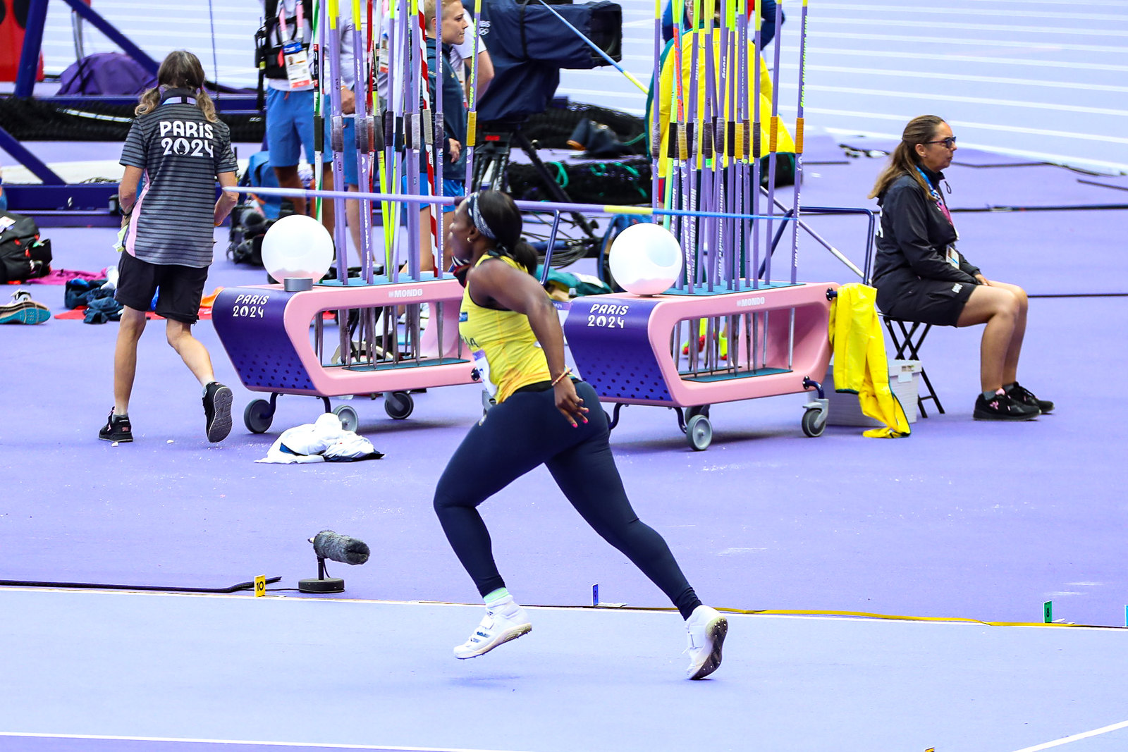 Flor Denis Ruiz en acción