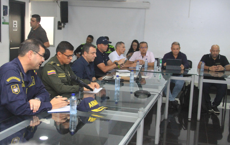 Consejo de seguridad celebrado en Barranquilla en las últimas horas