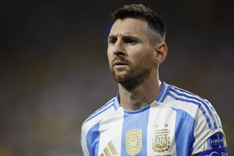 El astro argentino Lionel Messi en la Copa América