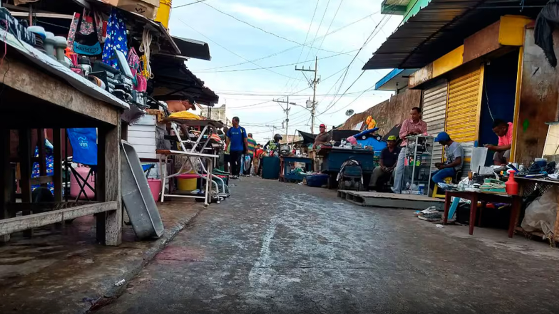 Imagen de una zona próxima al punto en el que apareció la cabeza