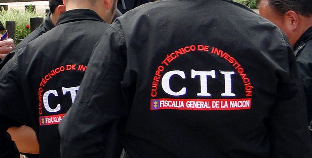 CTI de la Fiscalía General de la Nación.