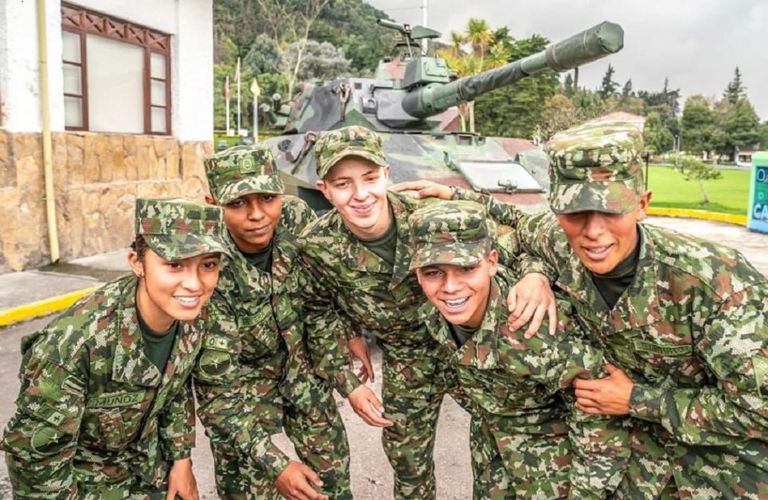 Prestadores del servicio militar colombiano.