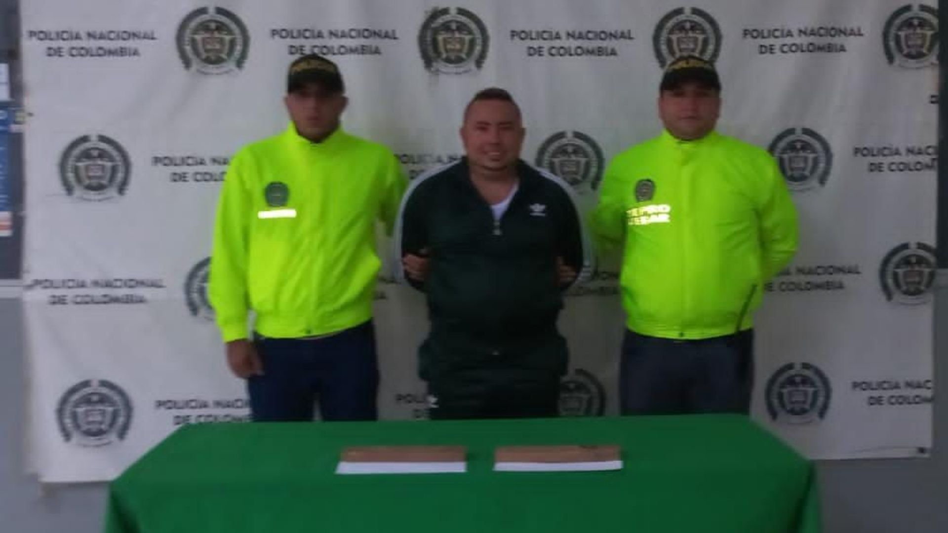 Capturado por la Policía.