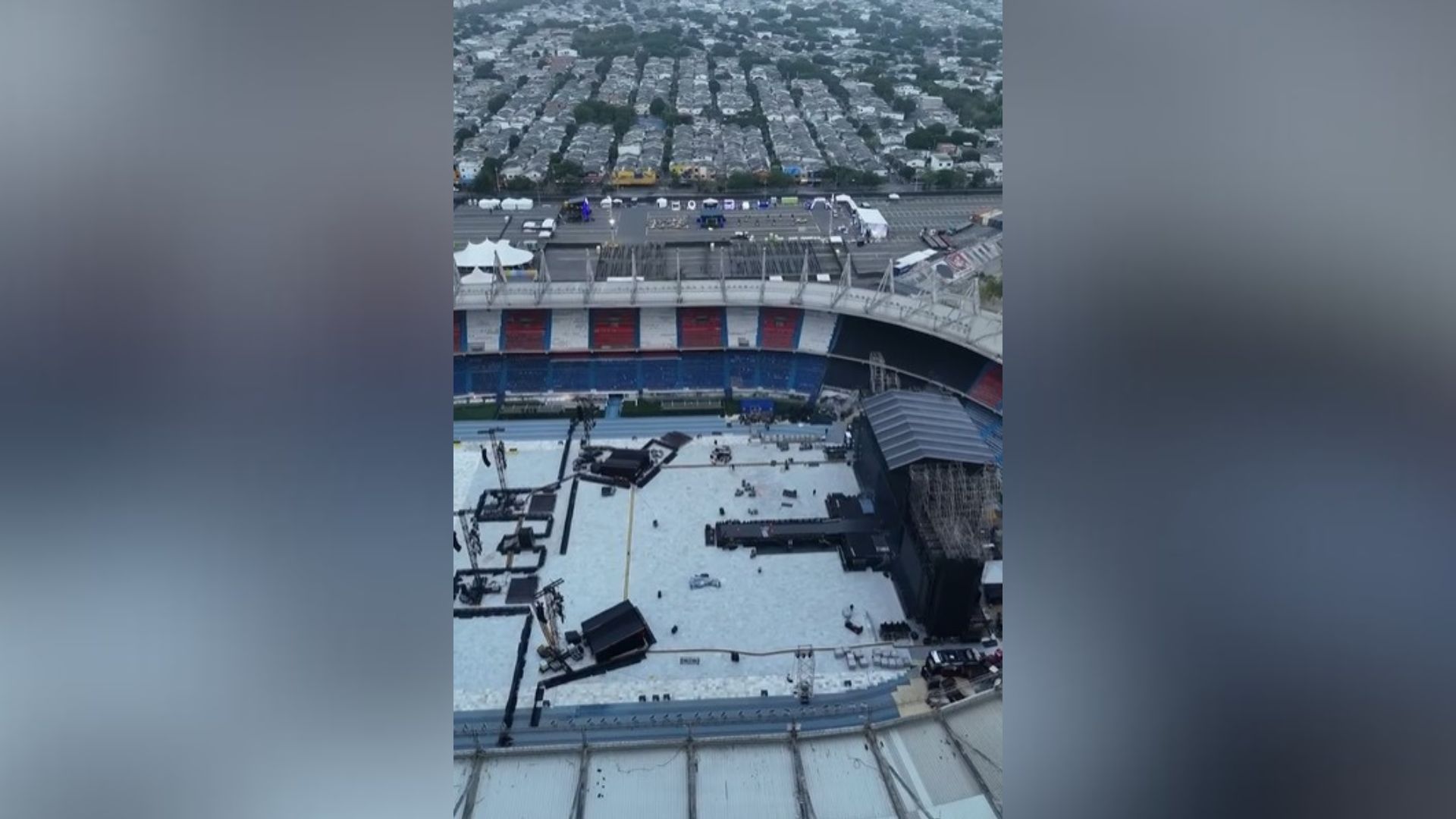 'El Metro', preparado para recibir a Shakira.