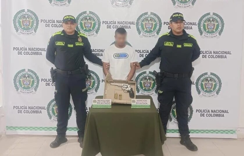 Detenido por homicidio en Valledupar.