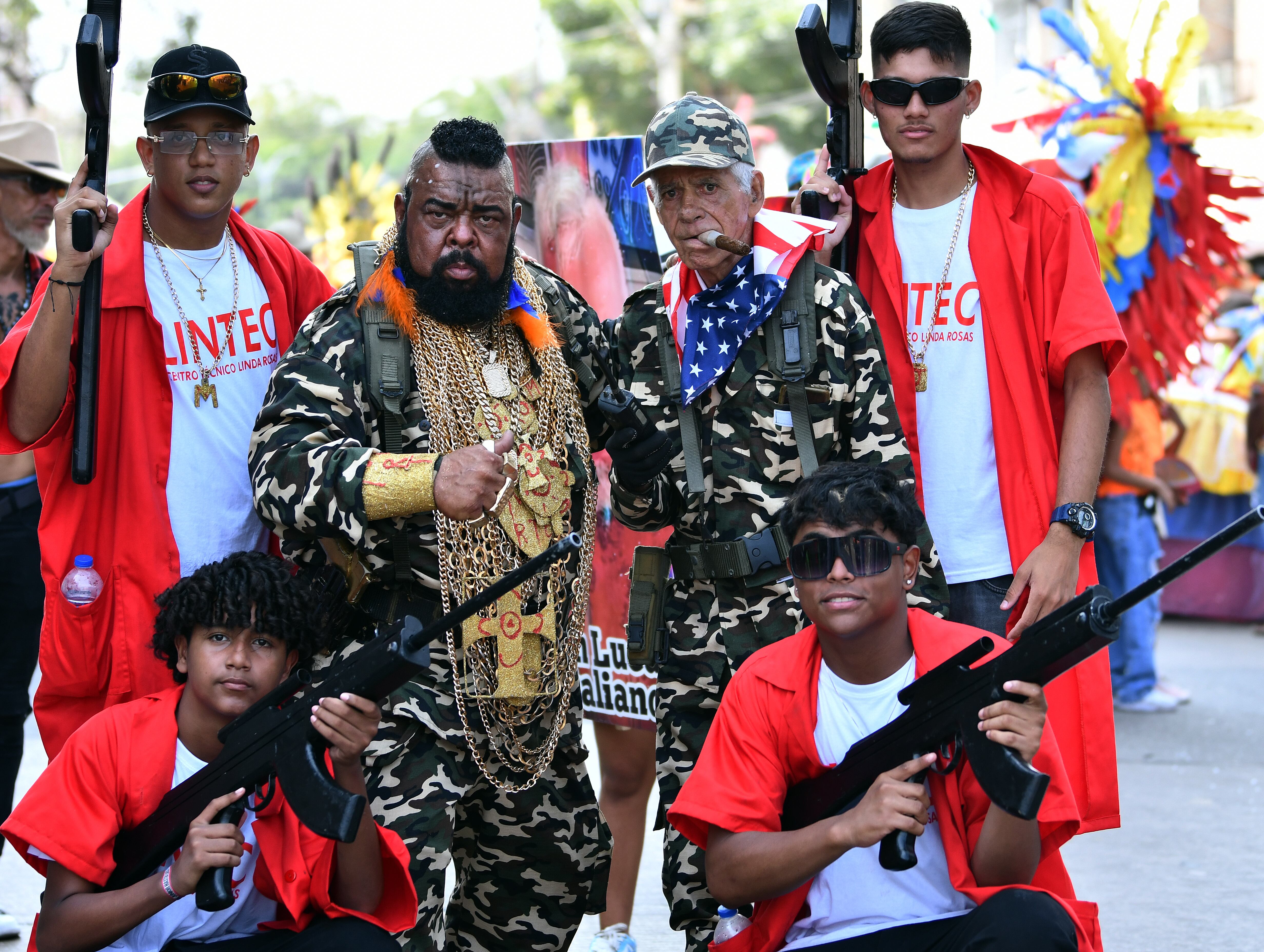 Mario Barakus, ícono del Carnaval de Barranquilla.