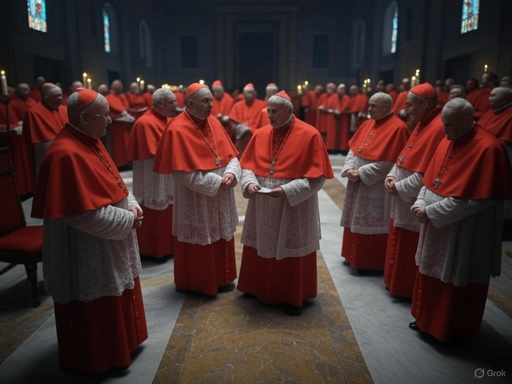 Imagen referencial del cónclave.