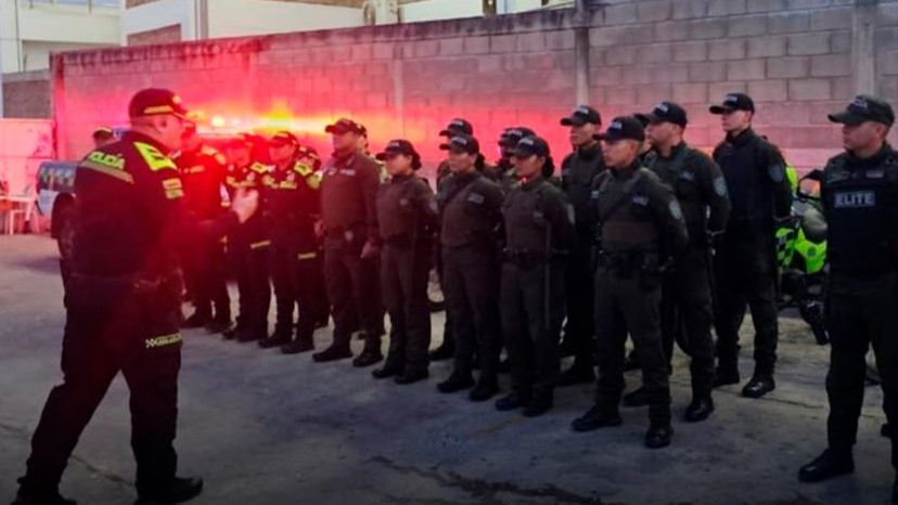 Policía Metropolitana de Barranquilla.
