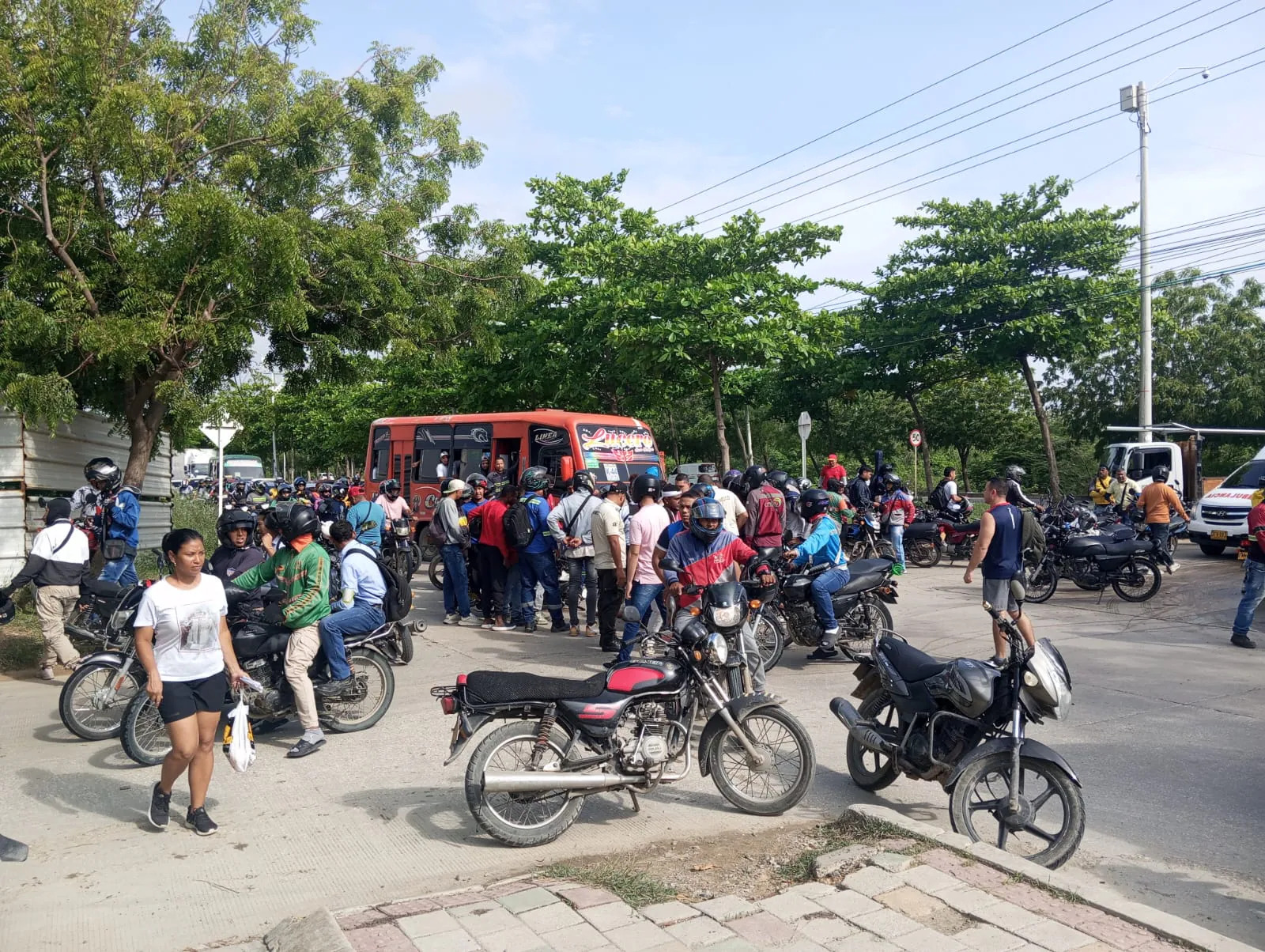 Accidente en Caribe Verde.