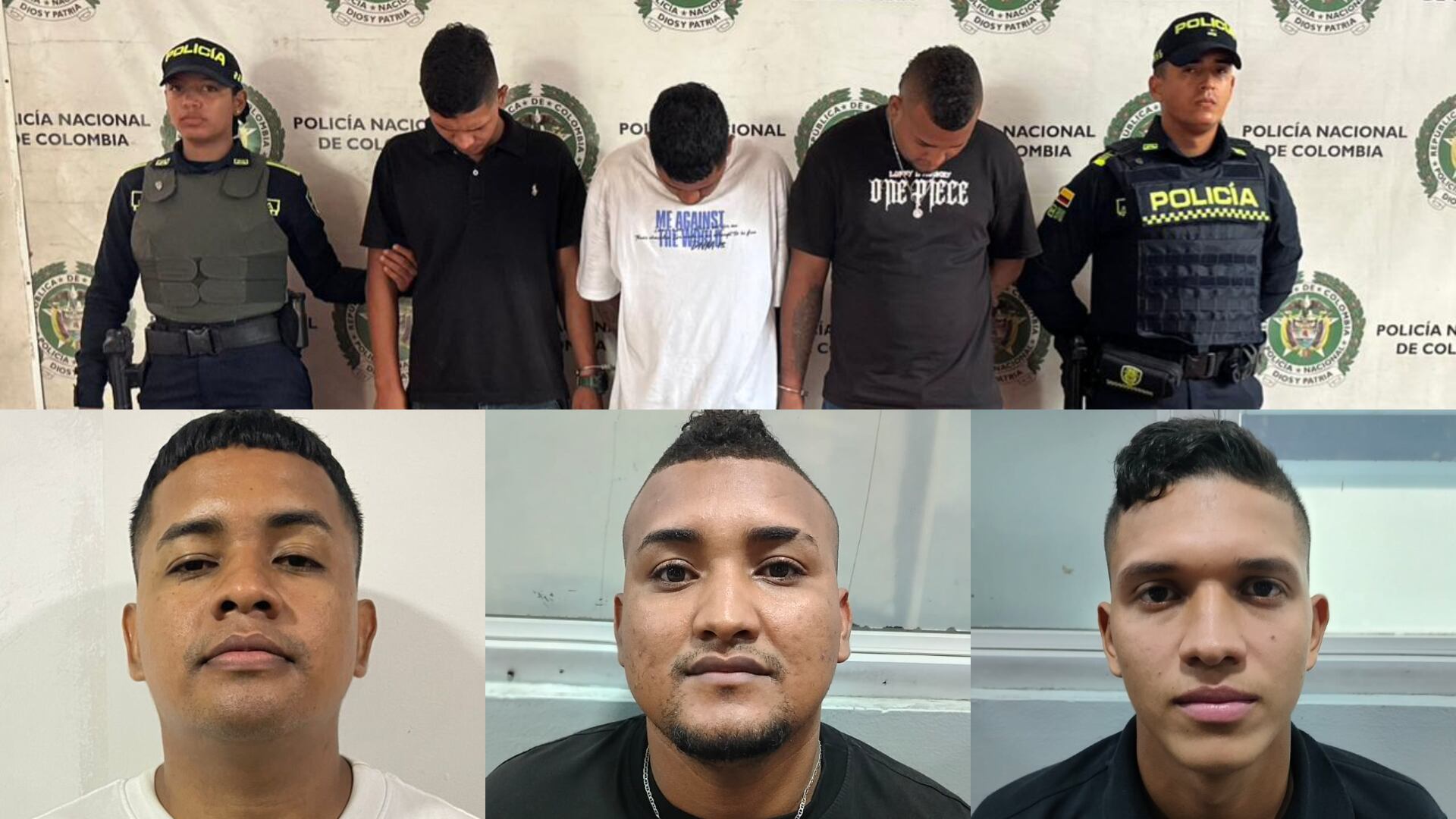 Alias Tilín y otros capturados.