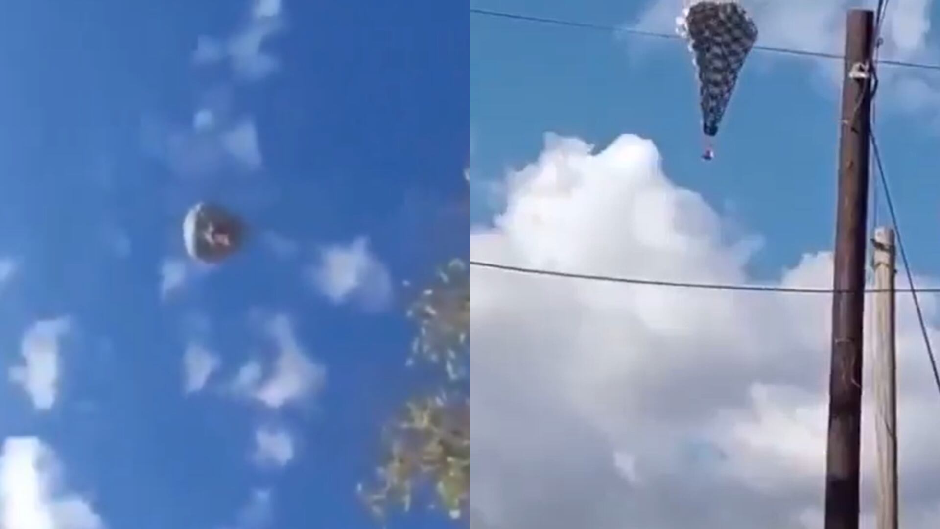 Caída de globo aerostático en México.