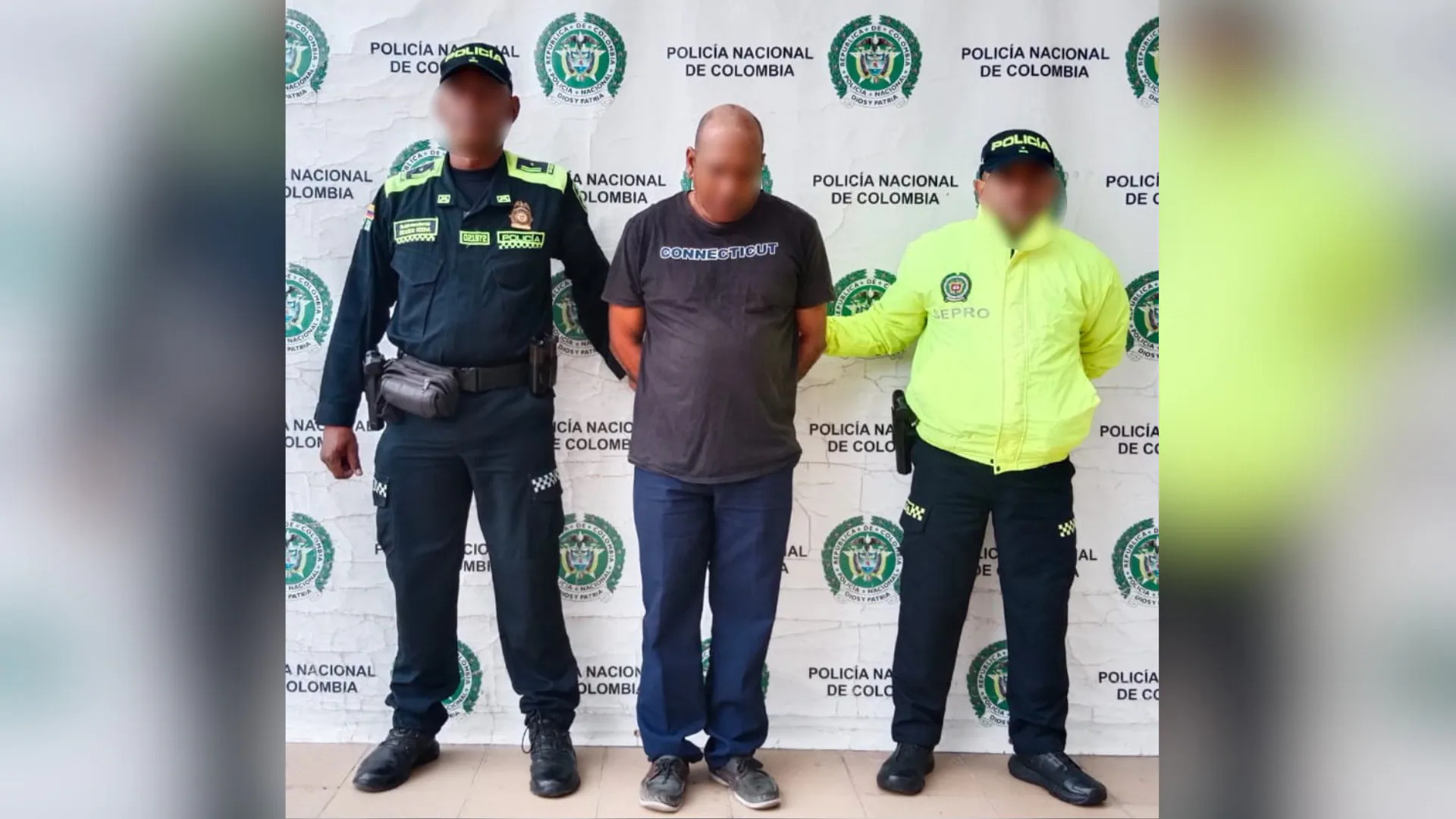 Capturado en Cartagena.