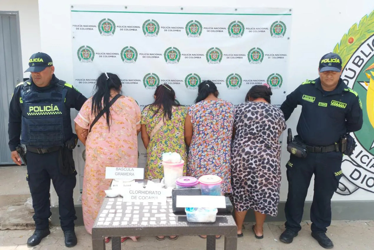 Capturados en La Guajira.