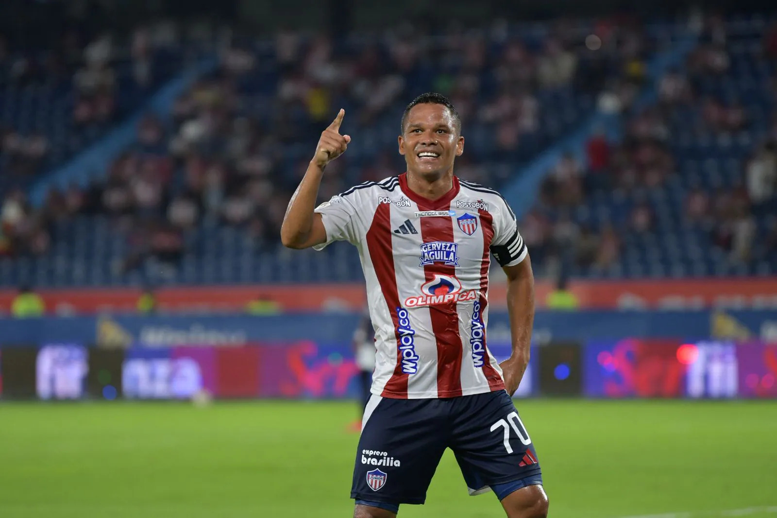 Carlos Bacca, delantero de Junior.