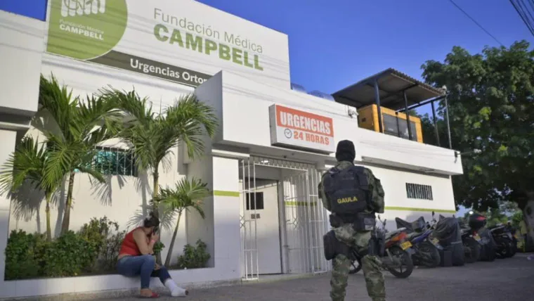 Clínica Campbell, ubicada en Malambo.