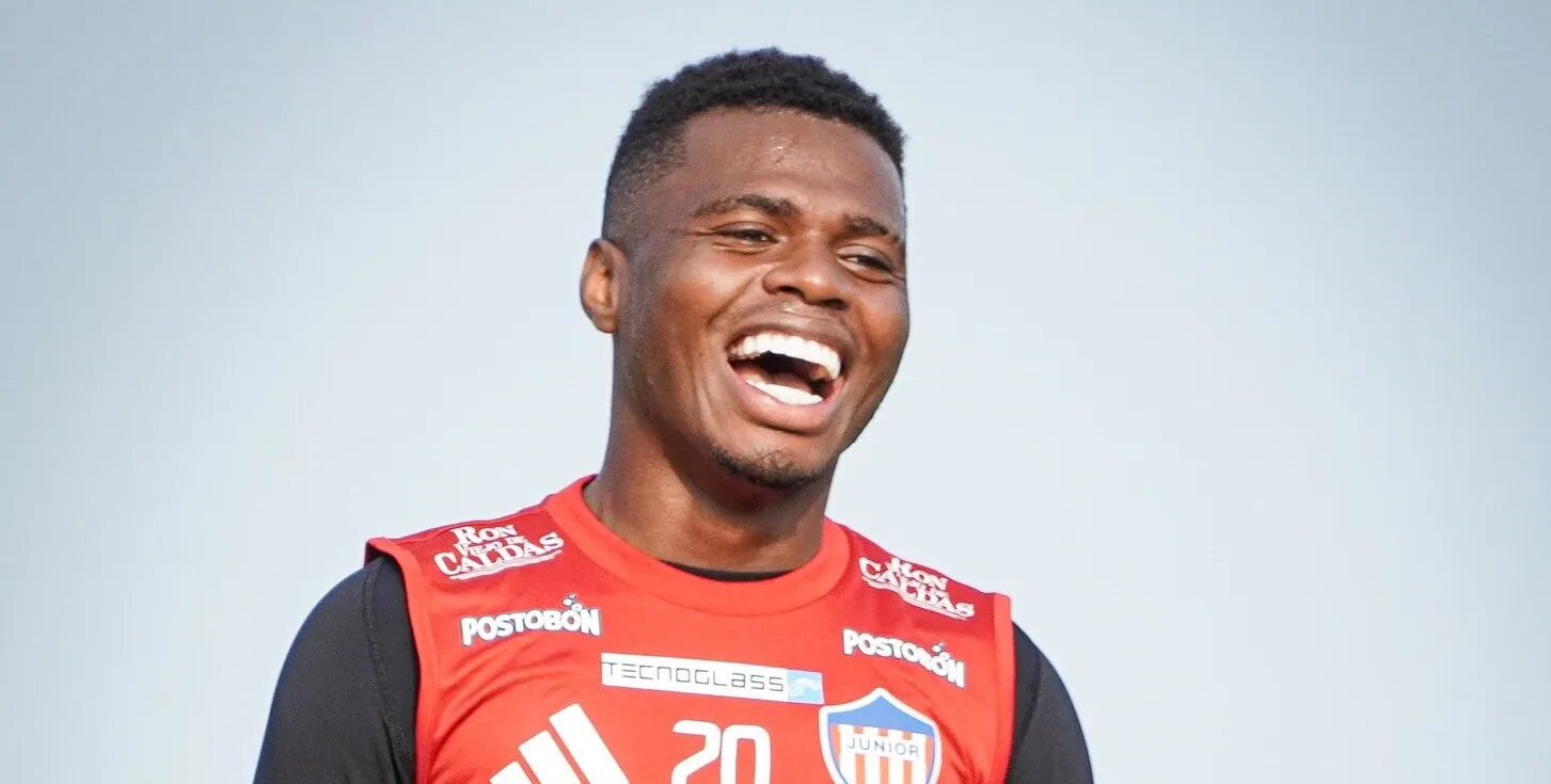 Déiber Caicedo, jugador que podría ser titular en Junior.