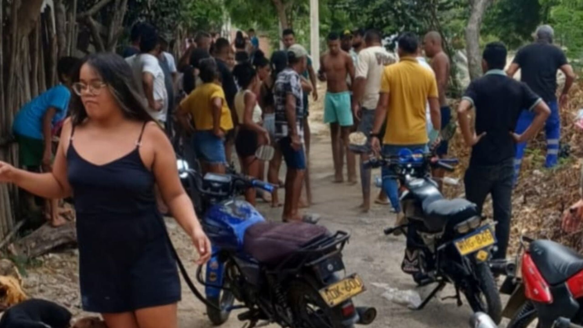 Escena en Puerto Colombia.